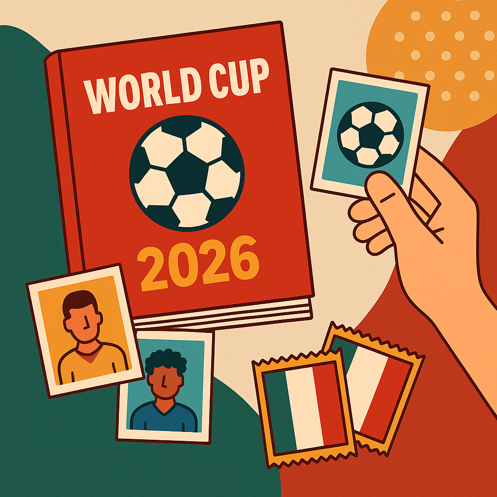 5 lugares para comprar estampas para el Mundial 2026 en México