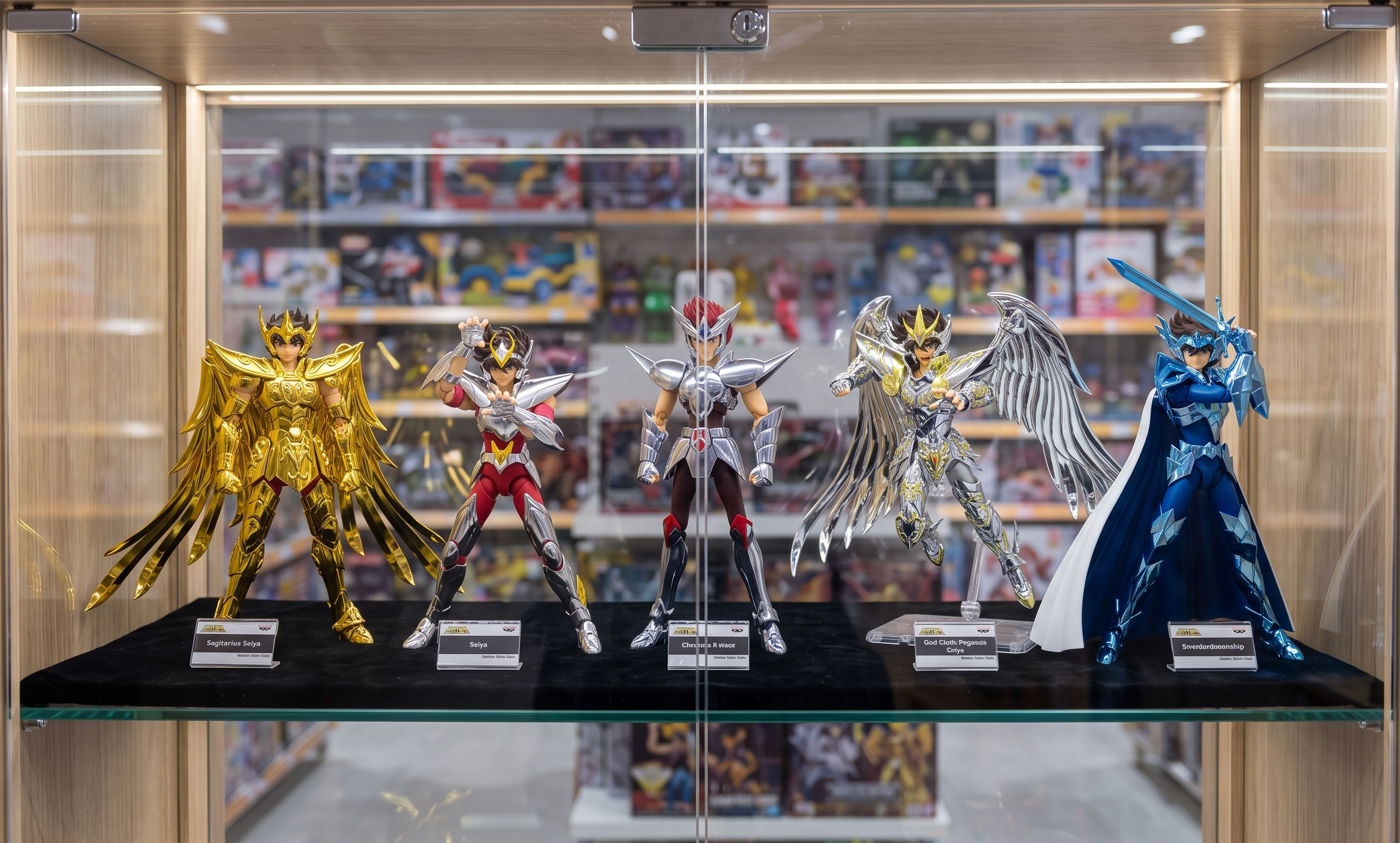 Figuras Bandai Seiya en México: Guía de compra original