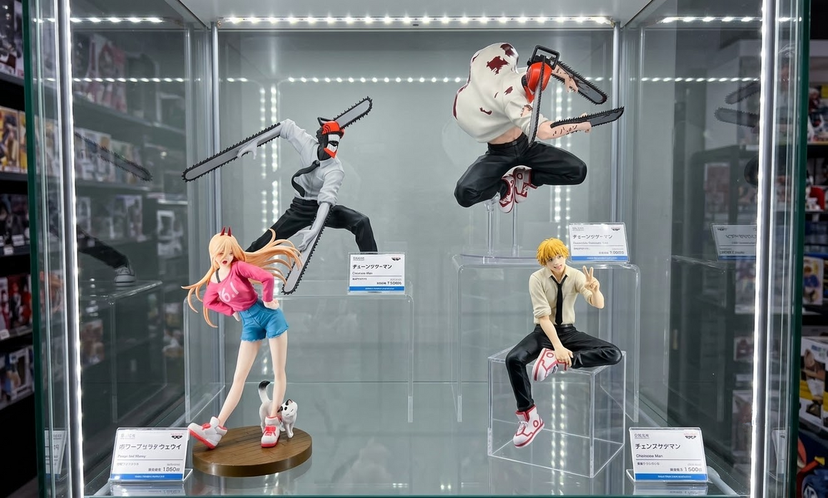Figuras Chainsaw Man: Guía completa para coleccionistas mexicanos