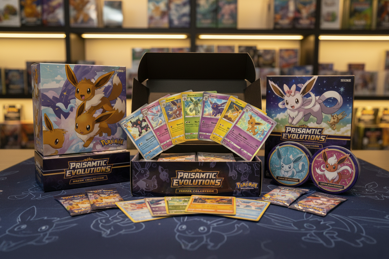 Guía Completa de Pokémon TCG Prismatic Evolutions 2026: Mejores Cartas, Precios y Dónde Comprar en México