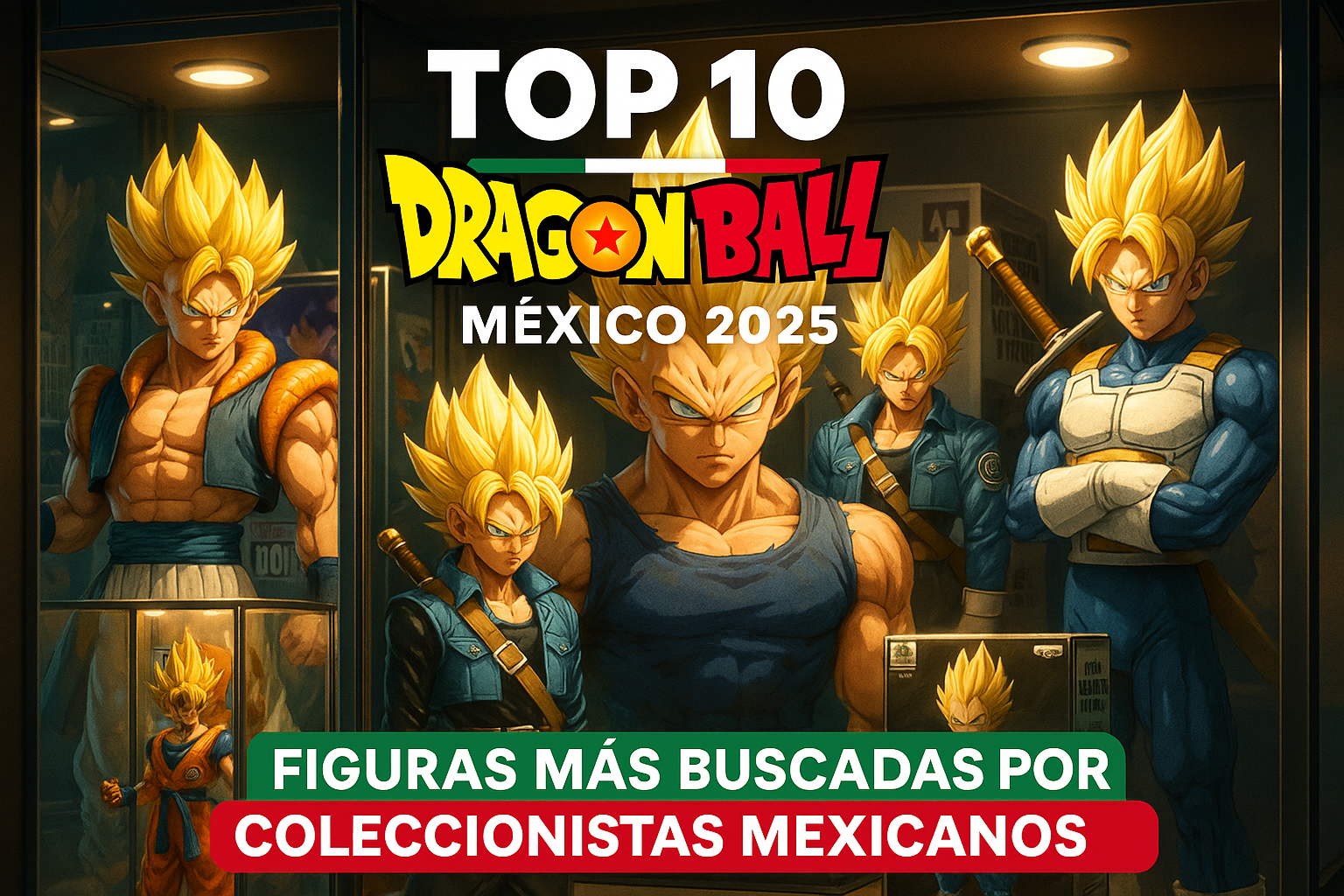 Top 10 Figuras de Dragon Ball Más Buscadas por Coleccionistas Mexicanos