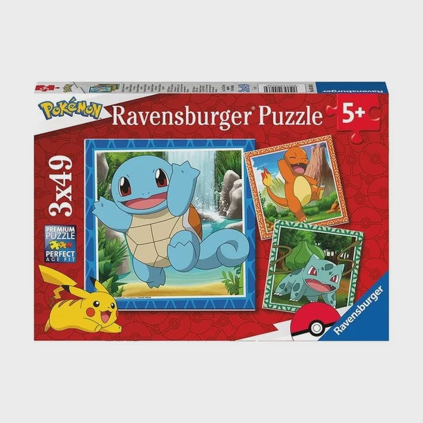 PUZZLE POKEMON 3 X 49PZ