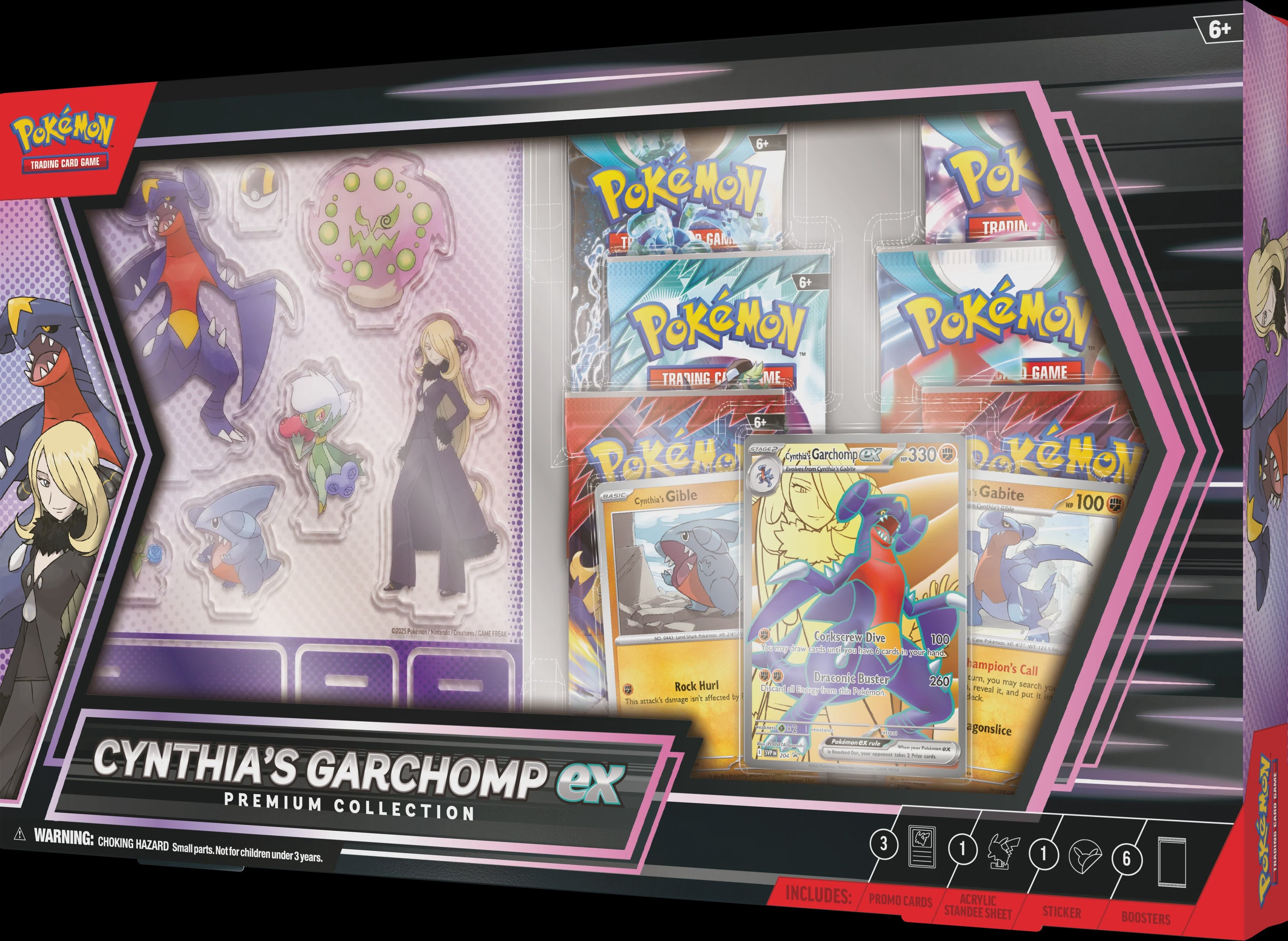 POKEMON TCG CYNTHIAS GARCHOMP EX COLLECTION ESPANOL
