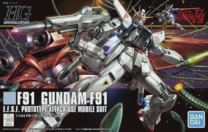 1/144 HGUC GUNDAM F91-Figuras-BANDAI-Akibara Xpress