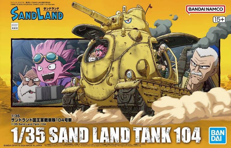 1/35 Sand Land Tank 104-Figuras-BANDAI-Akibara Xpress