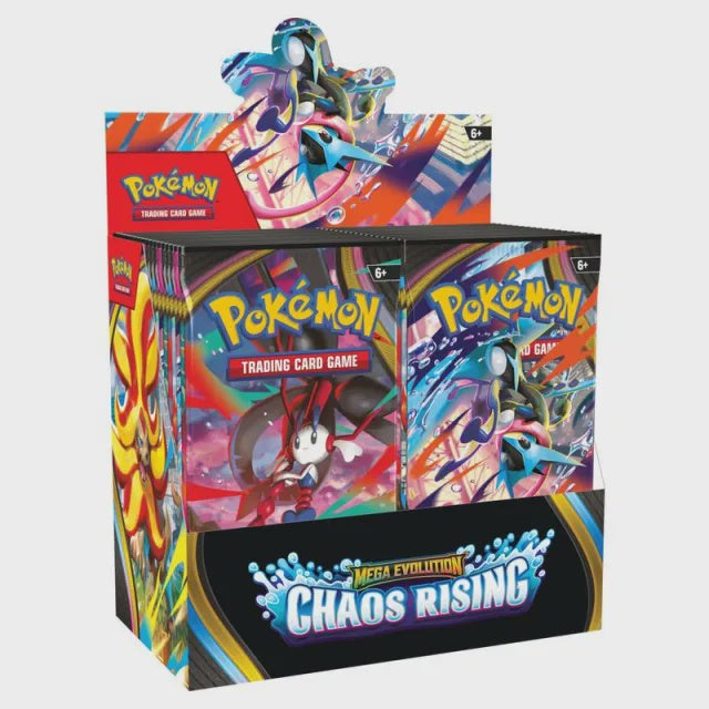POKEMON TCG CHAOS RISING BOOSTER DISPLAY ESPANOL