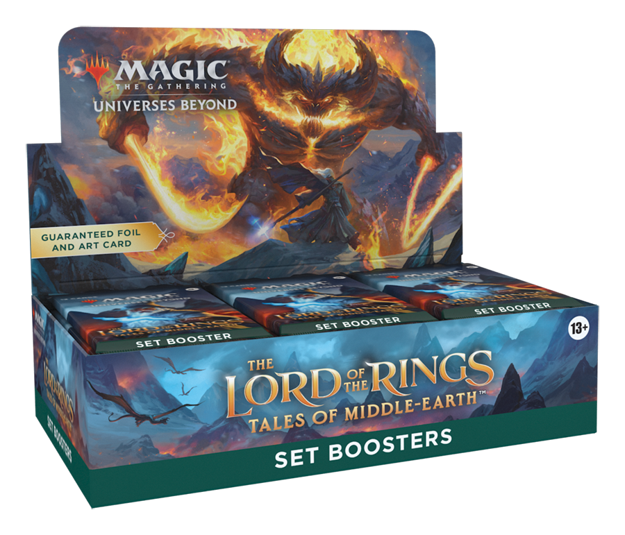 MAGIC THE GATHERING LORD OF THE RINGS TALES OF MIDDLE-EARTH SET BOOSTER BOX