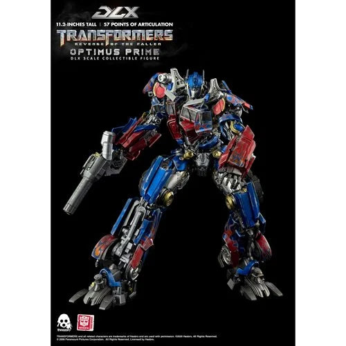 TRANSFORMERS: REVENGE OF THE FALLEN OPTIMUS PRIME DLX ACTION FIGURE