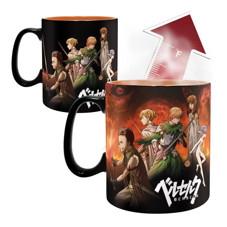 BERSERK GUTS & TRAVELING PARTY TAZA MAGICA 16 OZ