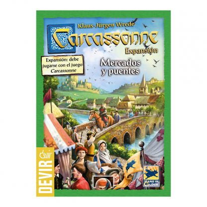 CARCASSONNE EXPANSIÓN MERCADOS Y PUENTES (SEGUNDA EDICIÓN) ESPAÑOL
