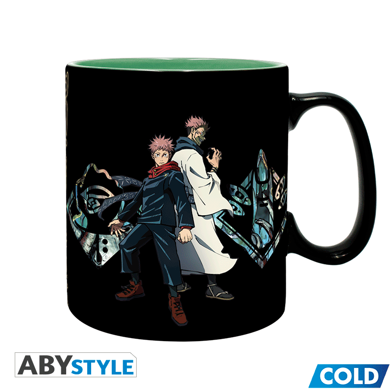 JUJUTSU KAISEN MUG HEATCHANGE460ML ITADORI & SUKUNA