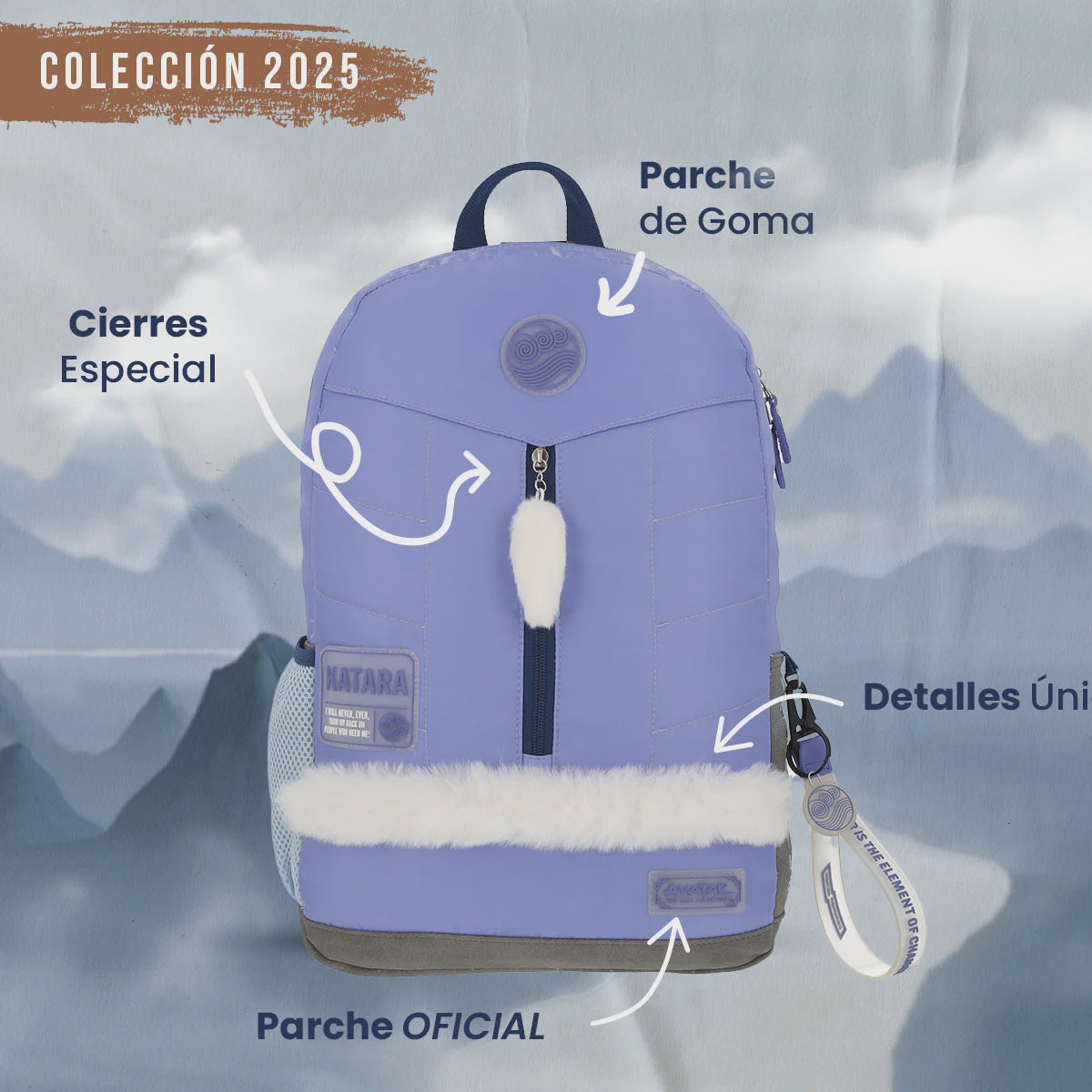 MOCHILA AVATAR NACIÓN DEL AGUA