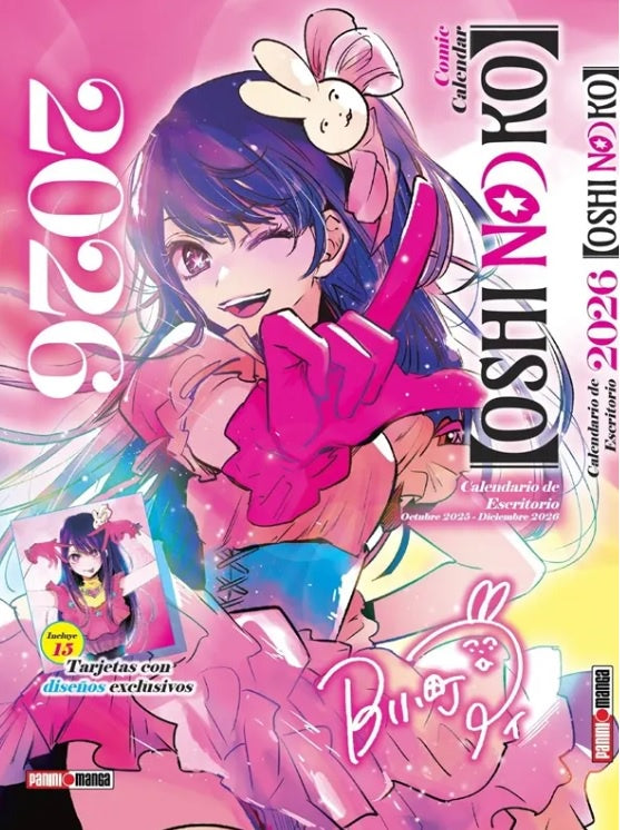 CALENDARIO DE ESCRITORIO OSHI NO KO