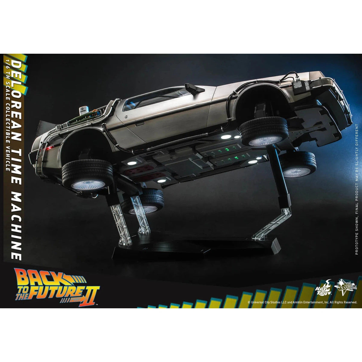 BANDAI BACK TO THE FUTURE PART 2 DeLorean