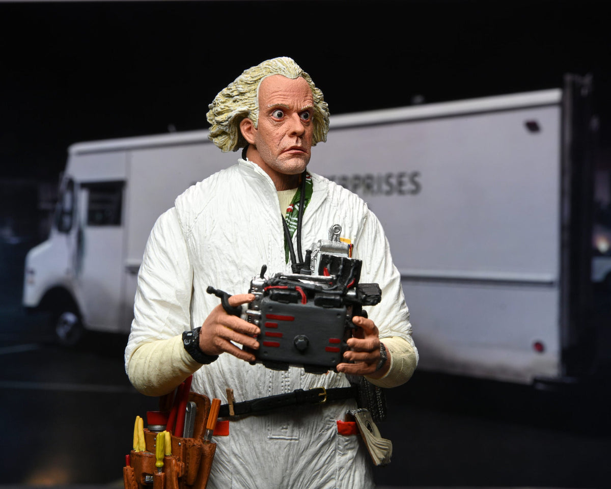 BANDAI Back To The Future - 7 Scale Action Figure - Ultimate Doc Brown