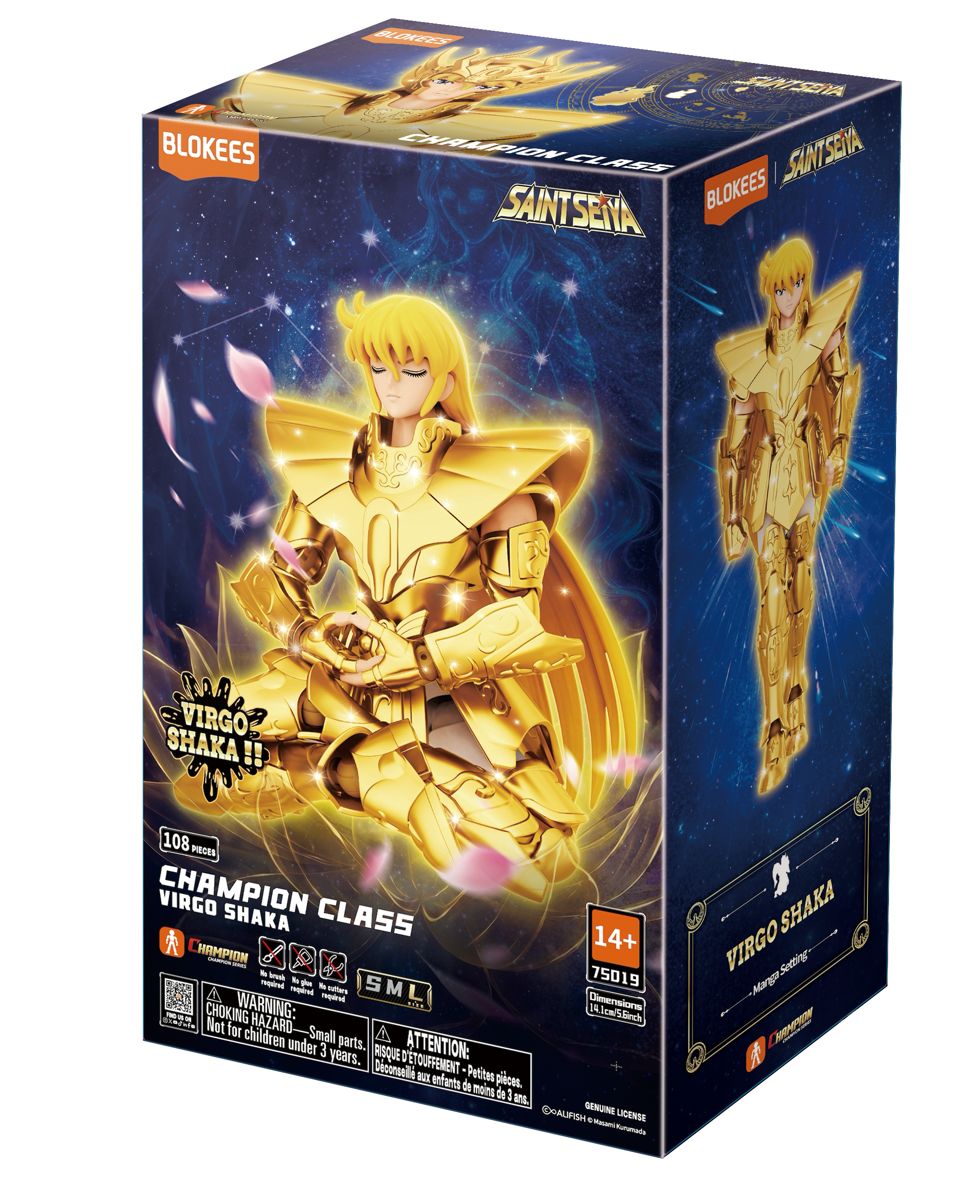 PREVENTA SAINT SEIYA CHAMPION CLASS 16 VIRGO SHAKA MANGA SETTING