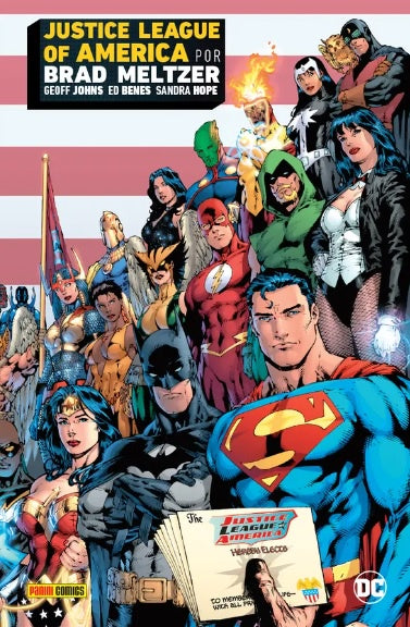 COMIC JUSTICE LEAGUE OF AMERICADE BRAD MELTZER