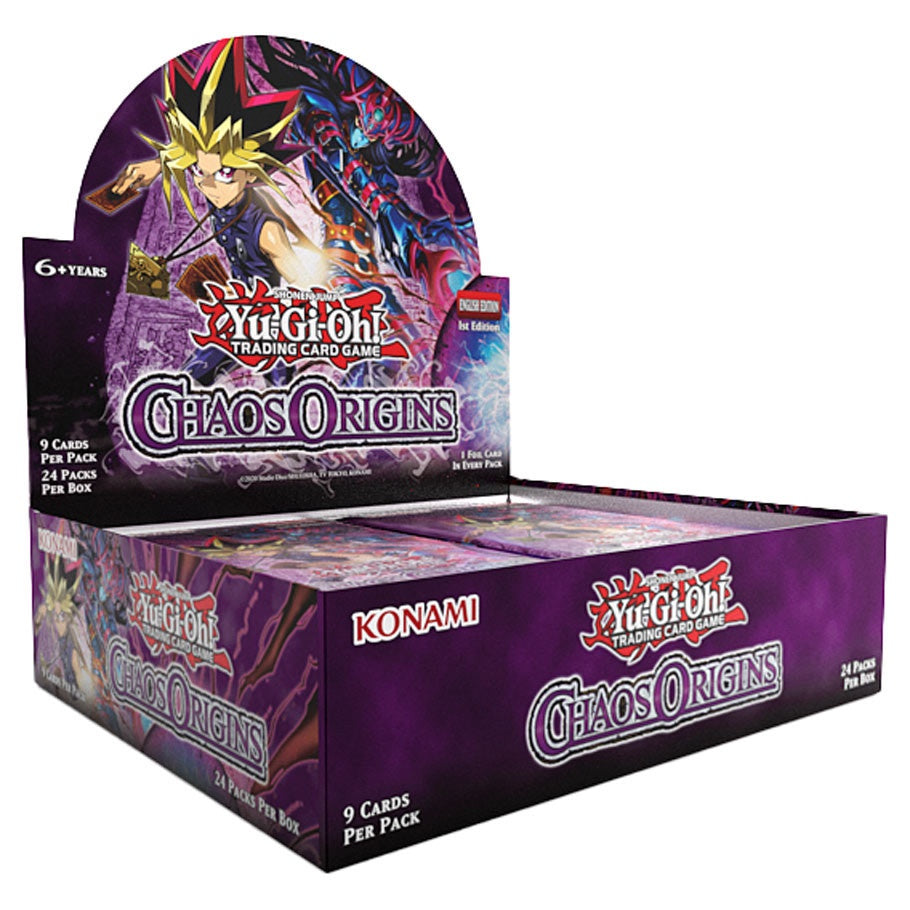 YU GI OH TCG CHAOS ORIGINS BOOSTER DISPLAY INGLES