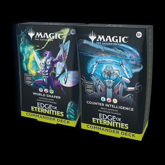MAGIC THE GATHERING EDGE OF ETERNITIES COMMANDER SET INGLES