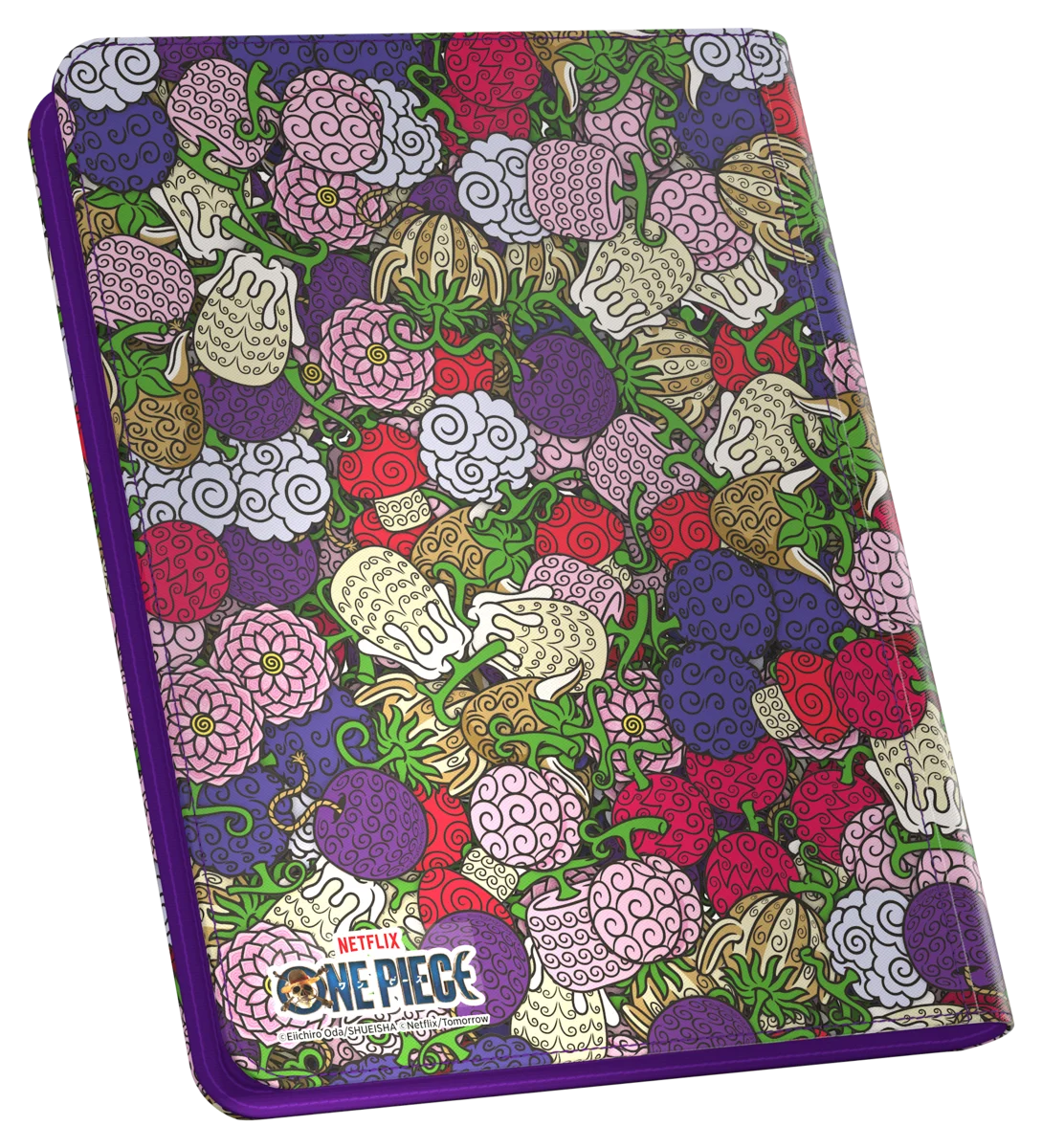PORTFOLIO ZIPFOLIO 360 XENOSKIN NETFLIX ONE PIECE DEVILFRUIT PATTERN