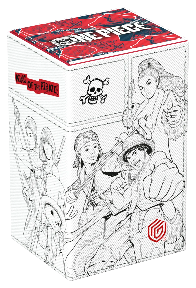 DECK CASE FLIP'N'TRAY 80+ XENOSKIN NETFLIX- ONE PIECE- SKETCH