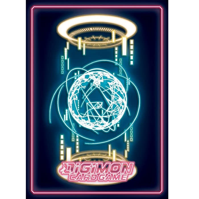 DIGIMON TCG SLEEVES NEON COLOR CARD BACK