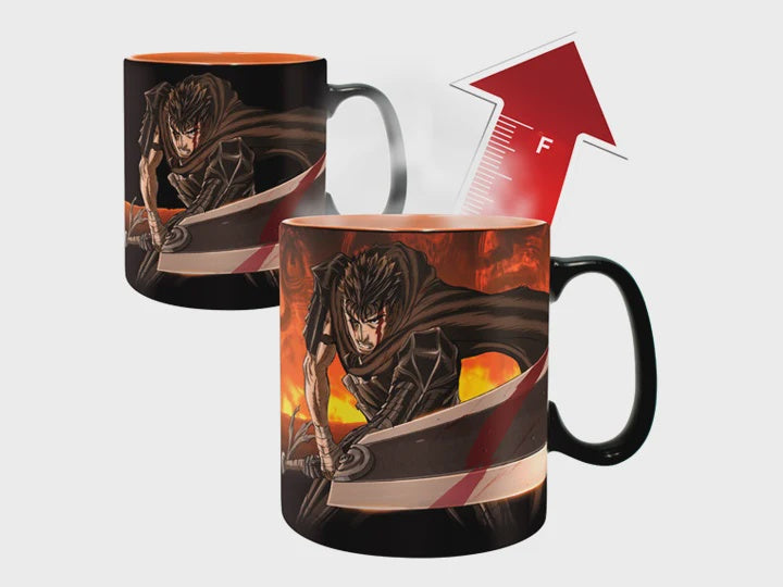 BERSERK GUTS & TRAVELING PARTY TAZA MAGICA 16 OZ