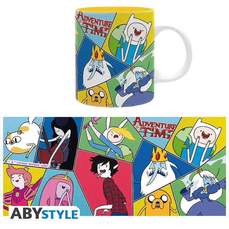 ADVENTURE TIME TAZA 320 ML - CHARACTERS GROUP SUBLI-Tazas-ABYSTYLE-Akibara Xpress