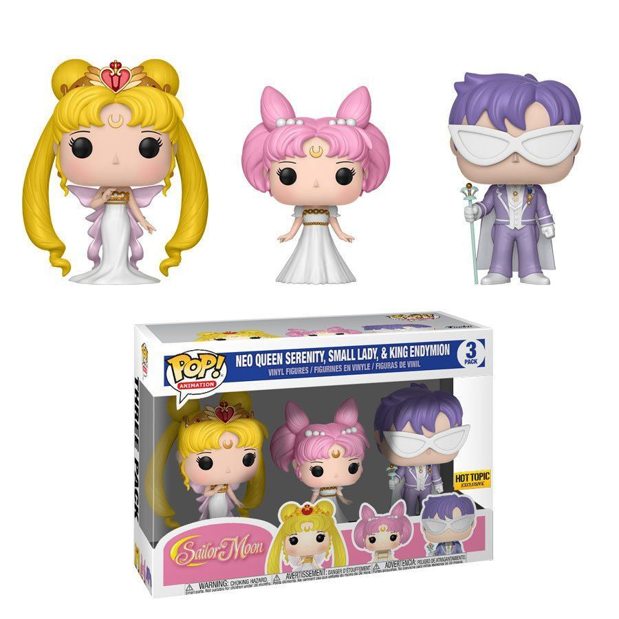 Funko Neo Queen Setenity, Small Lady & King Endymion Hot topic