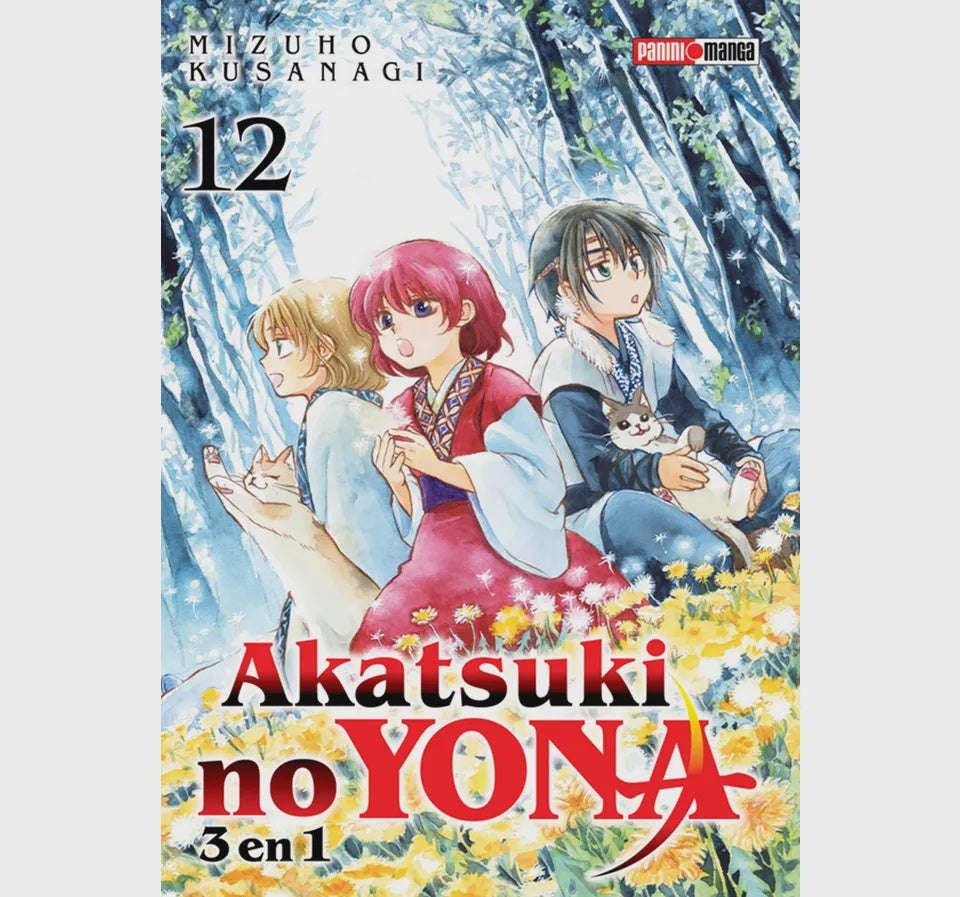 AKATSUKI NO YONA 3 EN 1 N.12-Mangas Panini-PANINI-Akibara Xpress