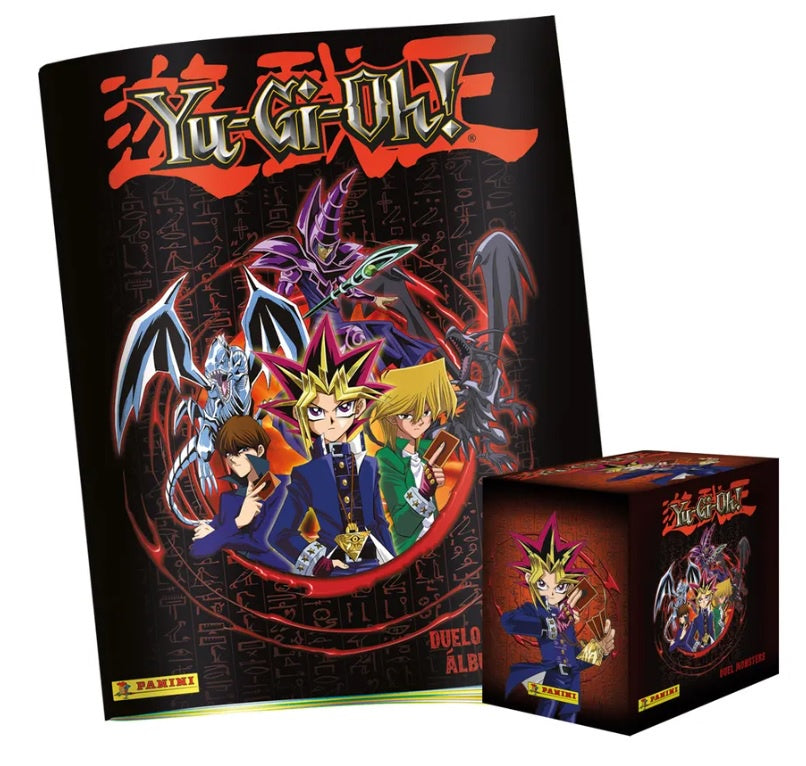 ALBUM + 1 CAJA CON 50 SOBRES YU GI OH!