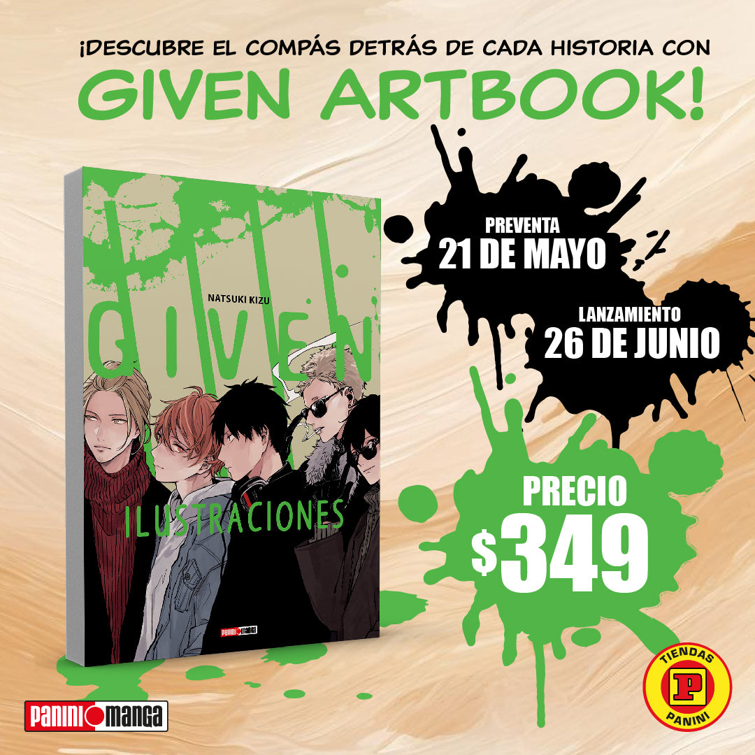 ARTBOOK GIVEN-Mangas Panini-PANINI-Akibara Xpress