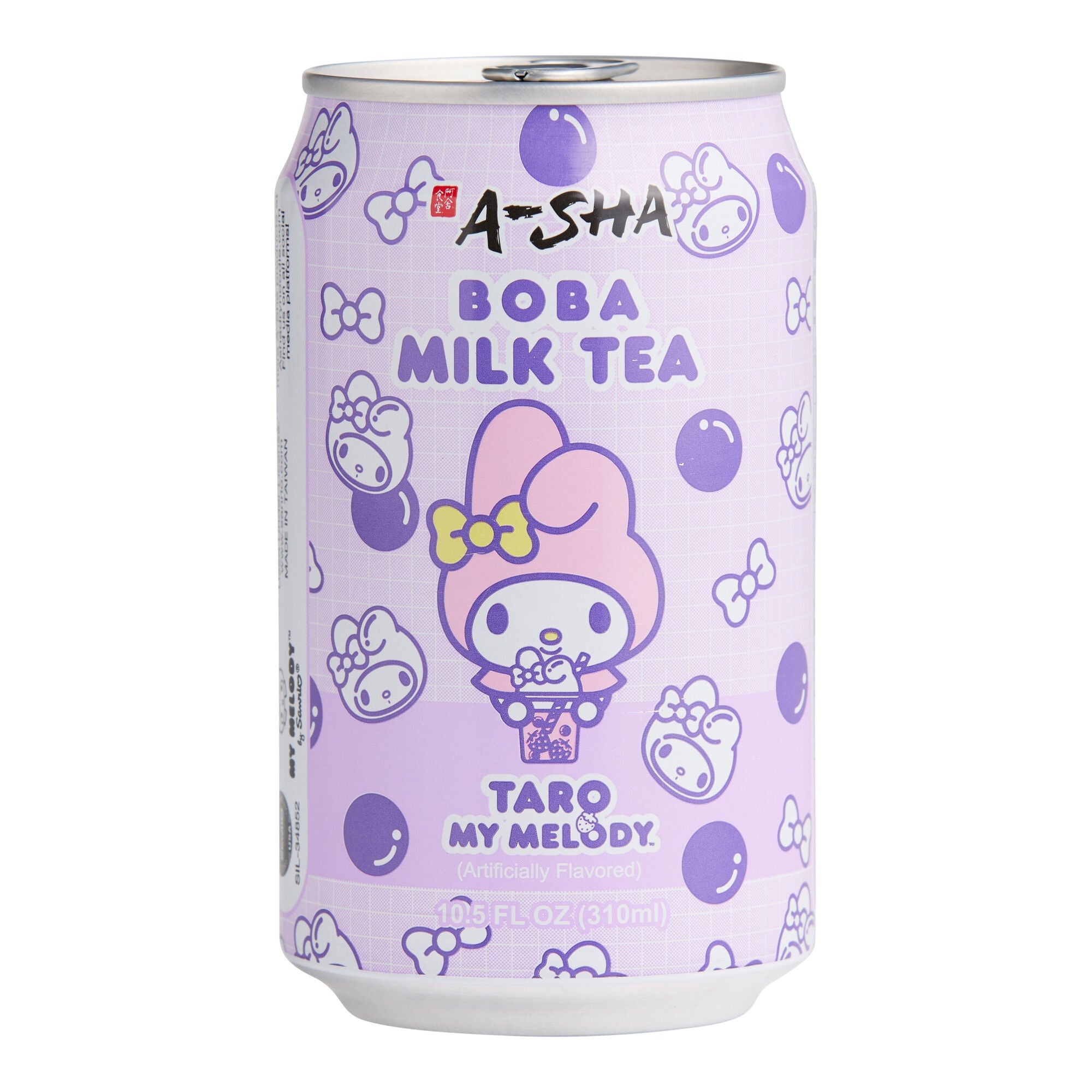ASHA My Melody Boba Milk Tea Taro Flavor 310ml-Alimentos-Asian Food-Akibara Xpress