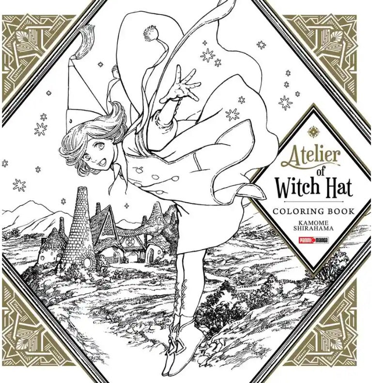 ATELIER OF WITCH HAT COLORIAN BOOK N.1-Mangas Panini-PANINI-Akibara Xpress