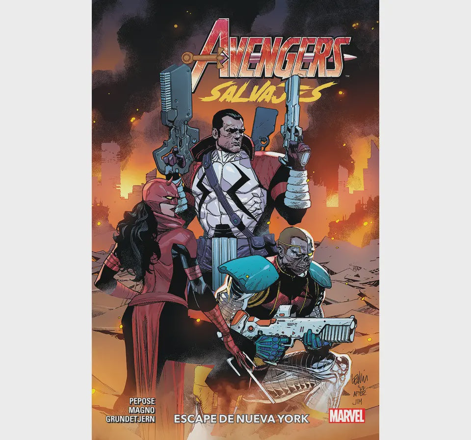AVENGERS SALVAJES VOL.07-Comics-PANINI-Akibara Xpress