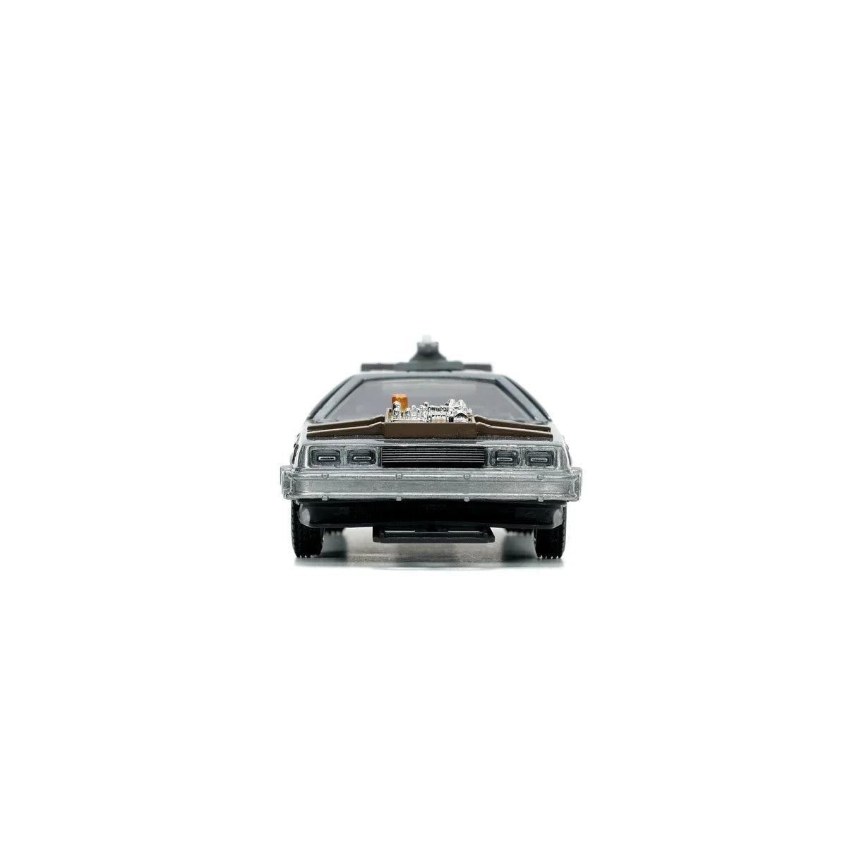 BACK TO THE FUTURE 3 TIME MACHINE 1:32 SCALE DIE-CAST METAL VEHICLE-Figuras-JADA-Akibara Xpress