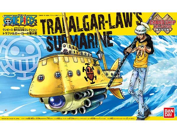BANDAI HOBBY GRAND SHIP COLLECTION TRAFALGAR LAW'S SUBMARINE-Figuras-BANDAI-Akibara Xpress