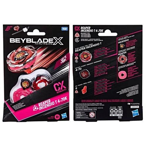 BEYBLADE X REAPER INCENDIO T 4-70K CX STARTER PACK SET-Figuras-HASBRO-Akibara Xpress