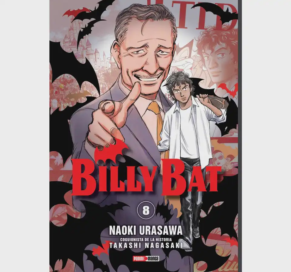 BILLY BAT N.8-Mangas Panini-PANINI-Akibara Xpress