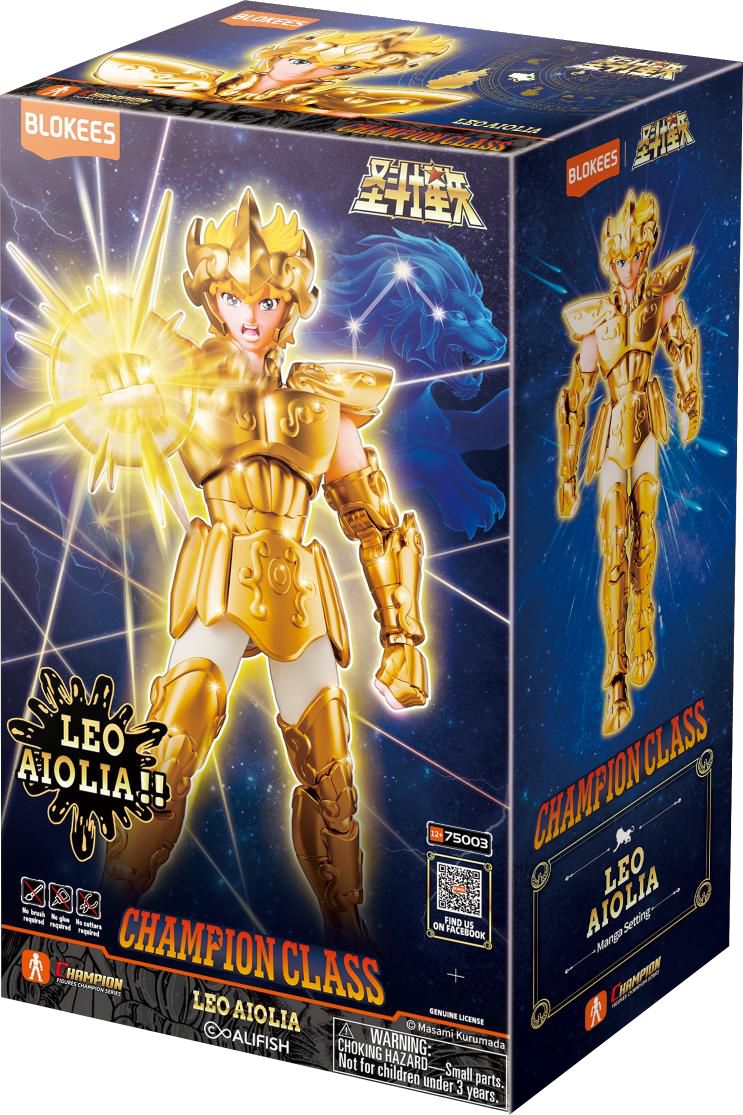 BLOKEES SAINT SEIYA CHAMPION CLASS LEO AIORIA-Figuras-BLOKEES-Akibara Xpress
