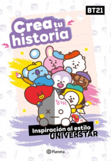 BT21. CREA TU HISTORIA-MANGAS NACIONALES-PLANETA COMIC MEXICO-Akibara Xpress