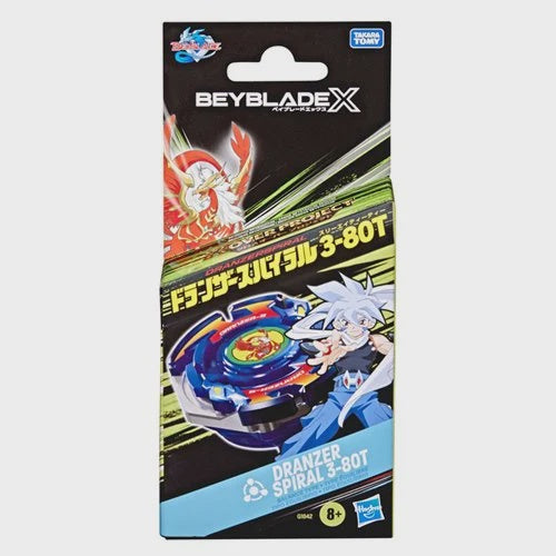 BEYBLADE X X-OVER PROJECT DRANZER SPIRAL 3-80T STARTER PACK SET