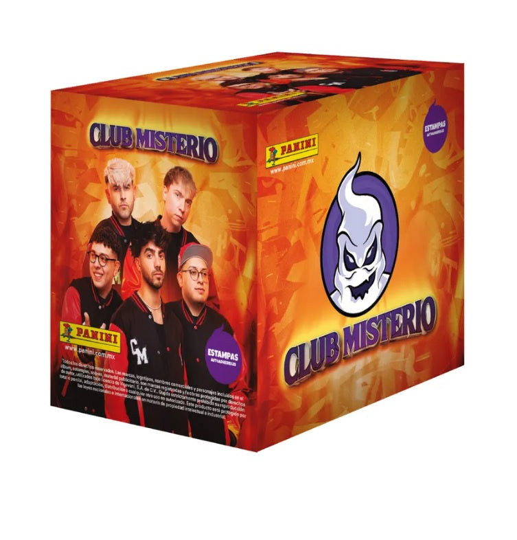 CAJA CON 50 SOBRES CLUB MISTERIO-Albums-PANINI ALBUMS-Akibara Xpress