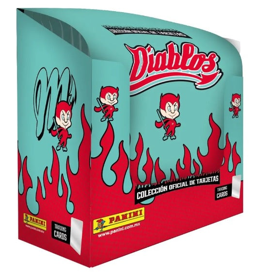 CAJA CON 50 SOBRES DIABLOS ROJOS-Albums-PANINI ALBUMS-Akibara Xpress