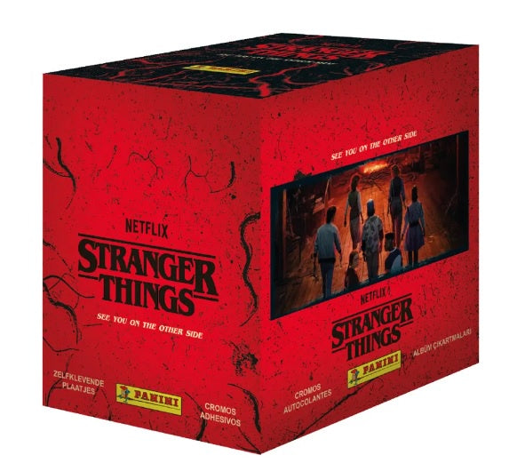 CAJA CON 50 SOBRES STRANGER THINGS-Albums-PANINI ALBUMS-Akibara Xpress