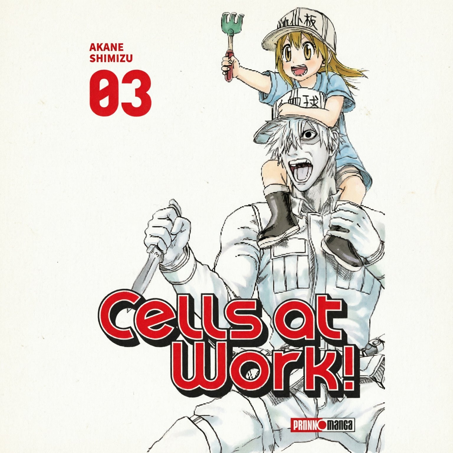 CELLS AT WORK N.3-Mangas Panini-PANINI-Akibara Xpress