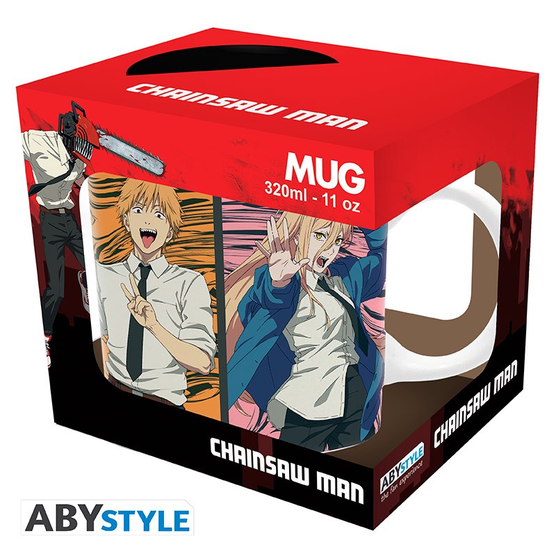 CHAINSAW MAN TAZA 320 ML DEVIL HUNTERS-Tazas-ABYSTYLE-Akibara Xpress