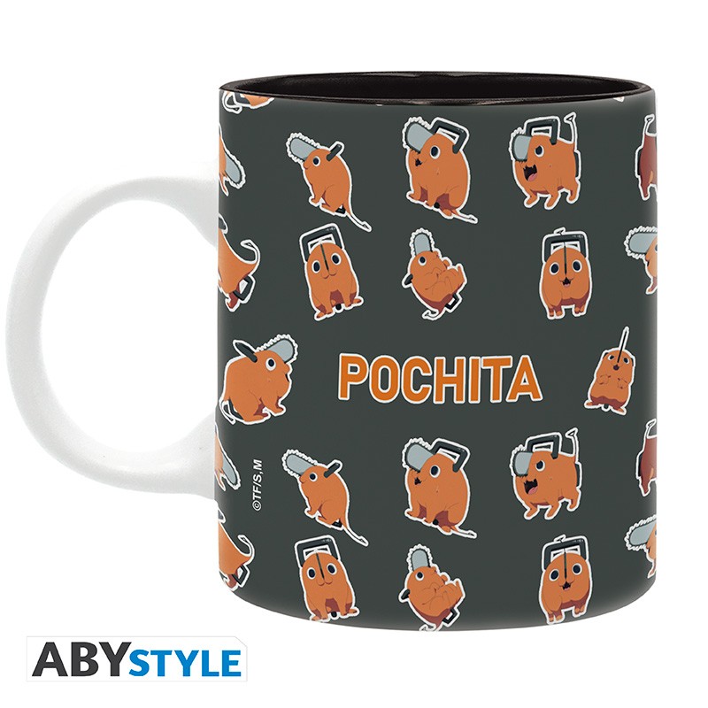 CHAINSAW MAN TAZA 320 ML POCHITA-Tazas-ABYSTYLE-Akibara Xpress