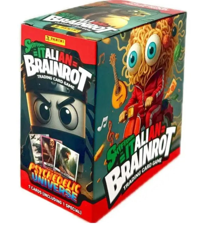 COLECCIÓN SKIFIDOL ITALIAN BRAINROT. CAJA CON 24 SOBRES-Albums-PANINI ALBUMS-Akibara Xpress