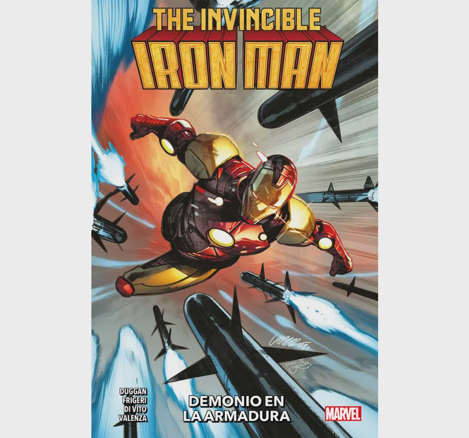 Comic Invincible Iron Man Vol.01 (portada variante)-Mangas Panini-PANINI-Akibara Xpress